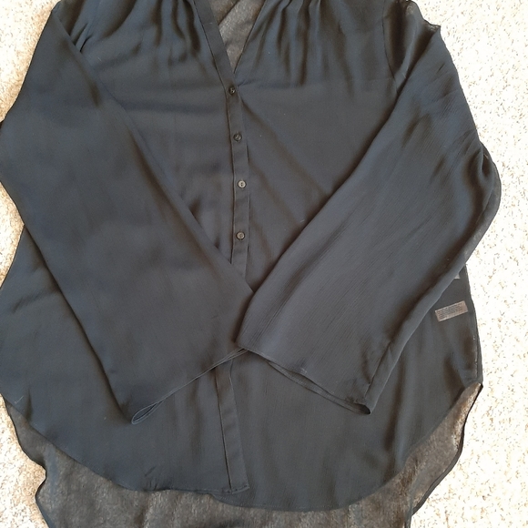 THE LIMITED - Black sheer tunic for women - Size L - Picture 6 of 9